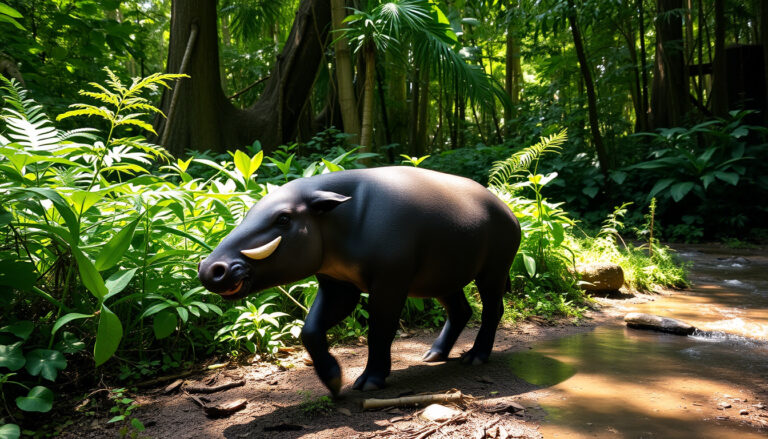 Tapir: qué es, dónde vive, características y curiosidades